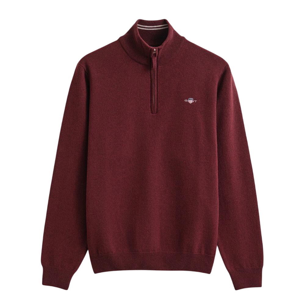 GANT Superfine Lambswool Half-Zip Sweater